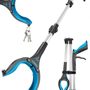 Kekoy Greifzange für Senioren (91cm) – Faltbare Greifhilfe