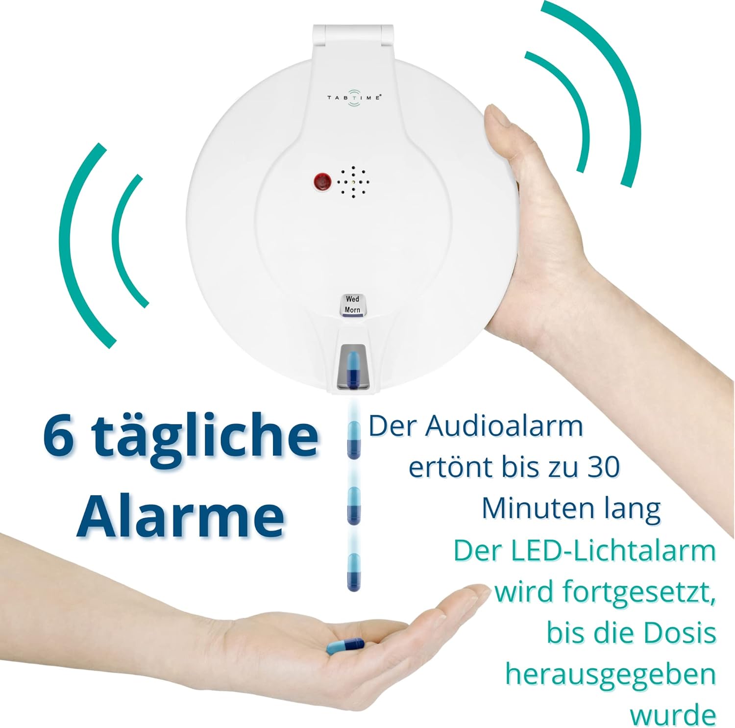 Medikamentenspender elektronisch mit Alarm – Bild 3