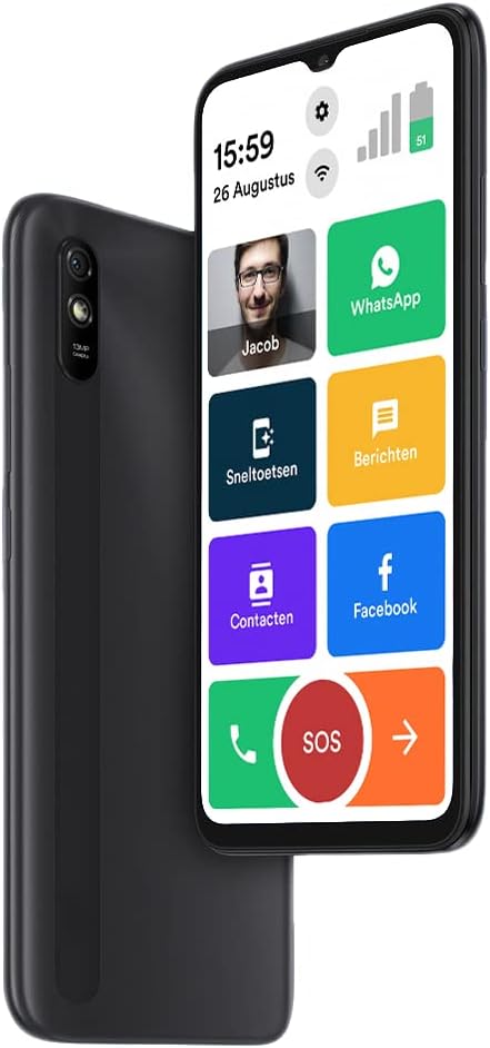 Senioren Smartphone große Tasten WhatsApp – Bild 8
