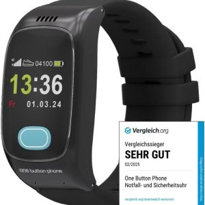 Senioren Smartwatch mit Sturzerkennung