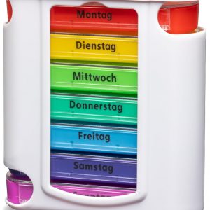Tablettenbox 7 Tage morgens mittags abends