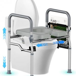 Toilettensitzerhöhung mit Armlehnen