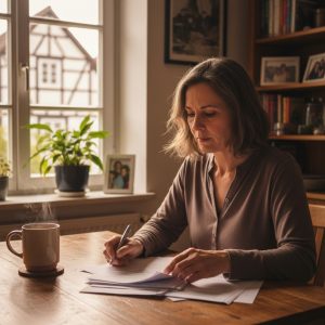 Hilfsmittel bei pflegegrad 2 — warme Atmosphaere, pflegende Angehoerige zu Hause