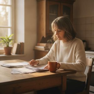 Pflegegrad beantragen ikk classic — warme Atmosphaere, pflegende Angehoerige zu Hause